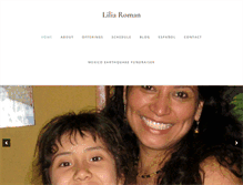 Tablet Screenshot of liliaroman.com